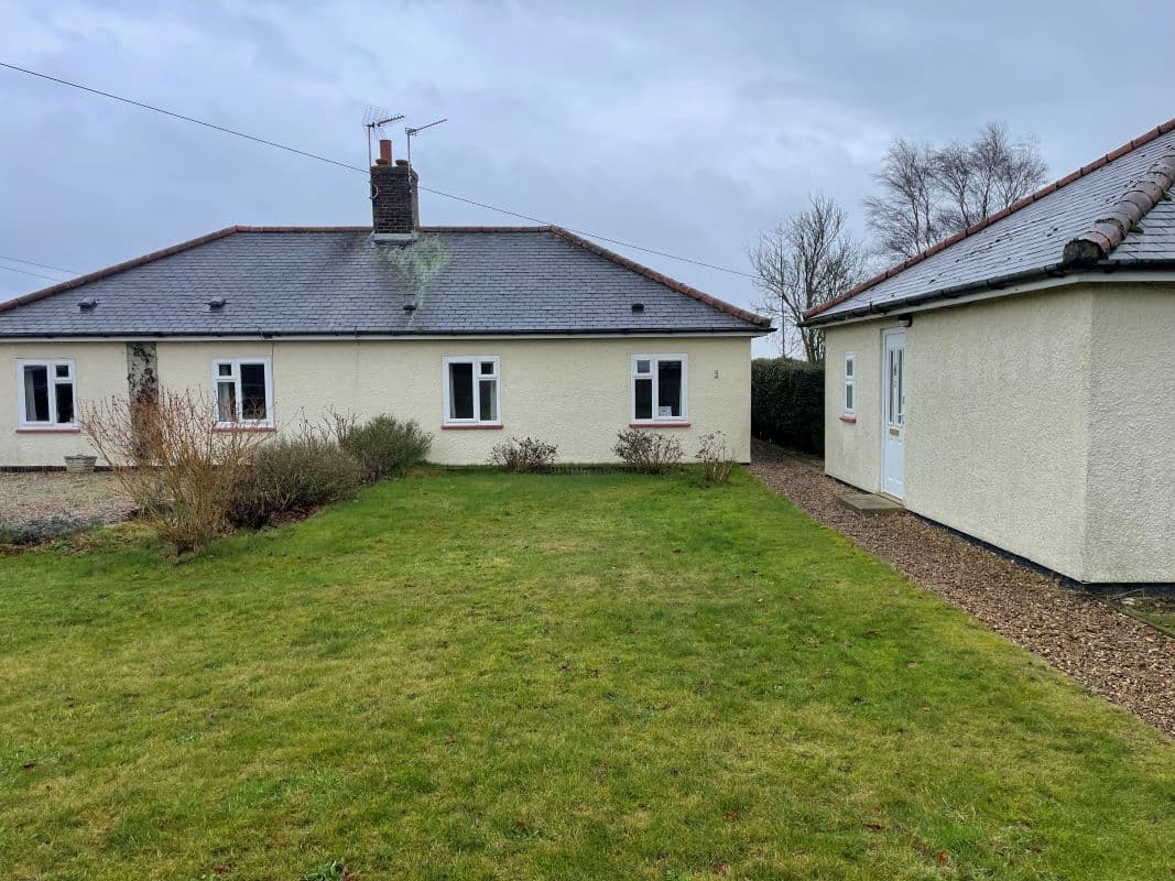 Older Style Two Bedroom Semi-Detached Bungalow