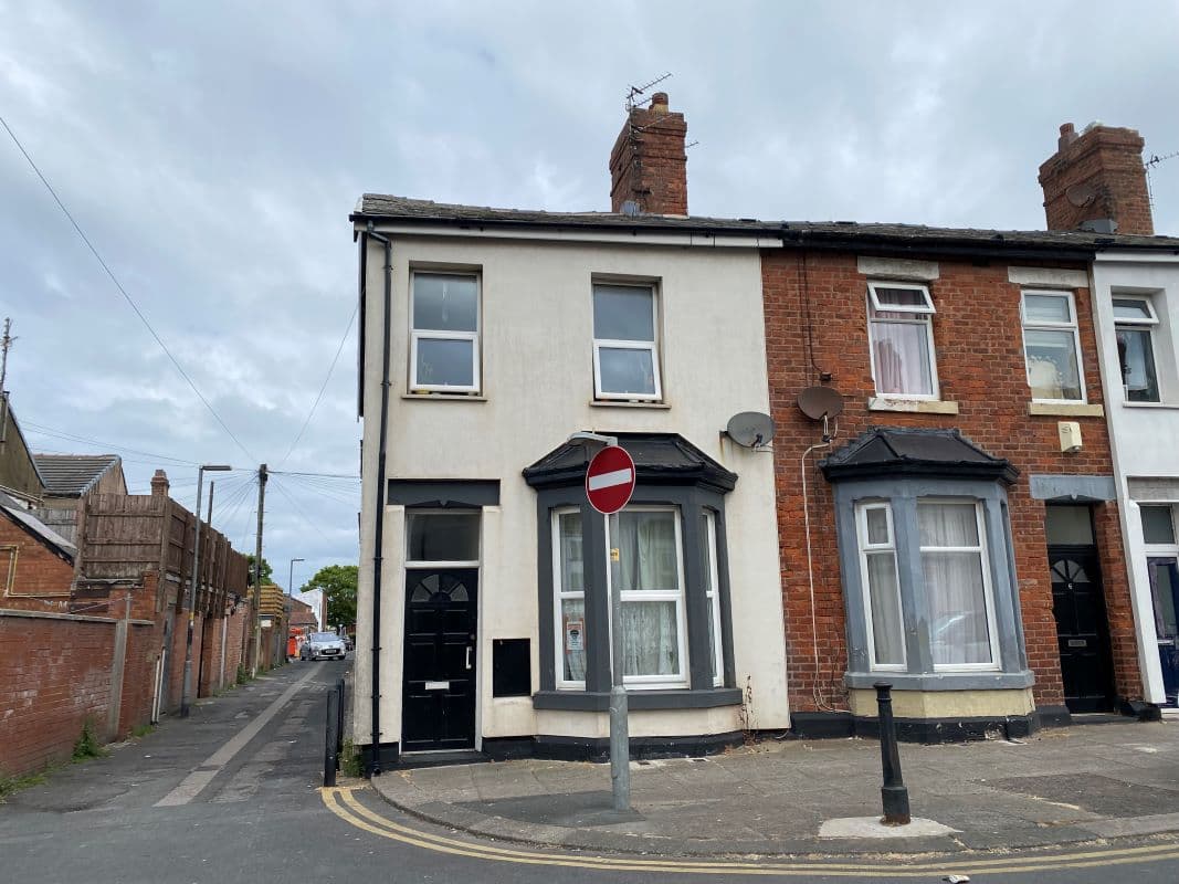 End of Terrace House Arranged as Two Flats