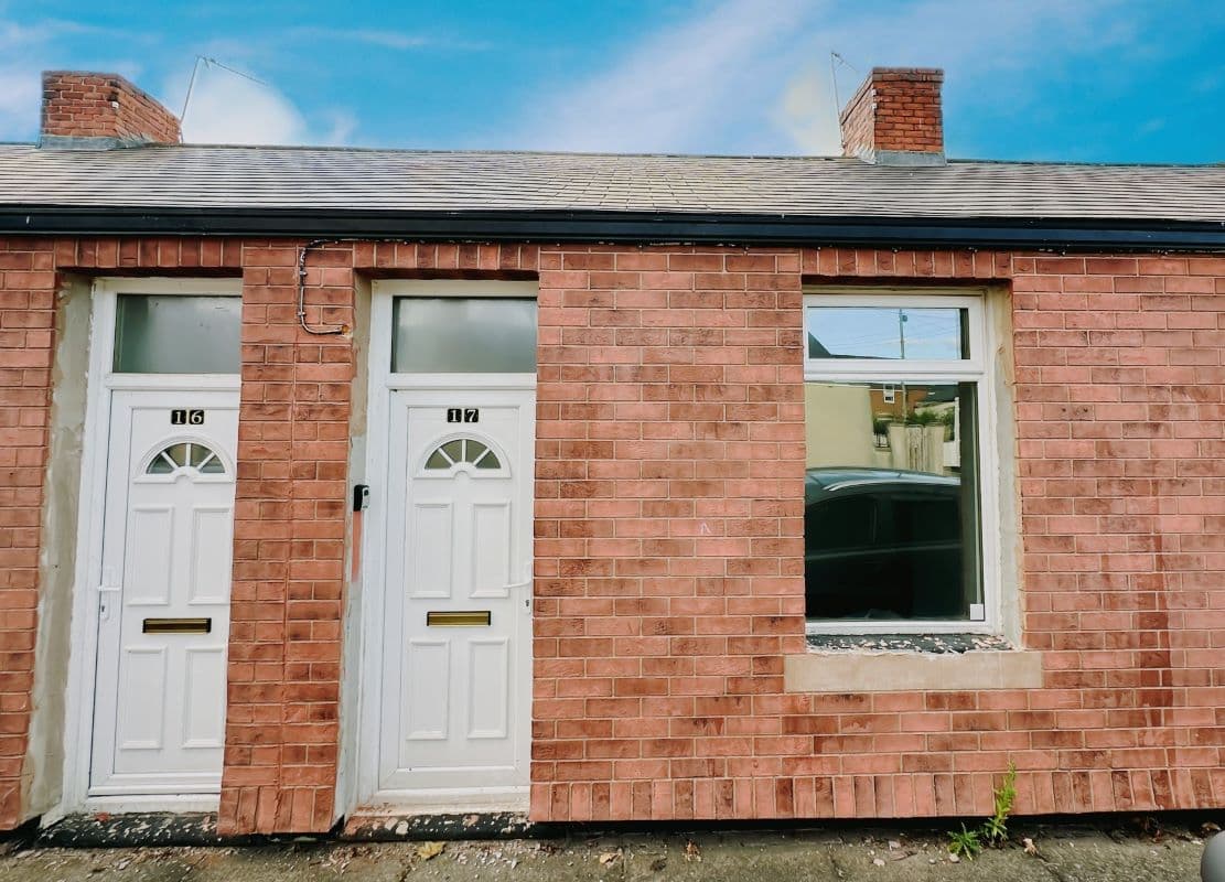 Vacant One-Bedroom Terraced Bungalow