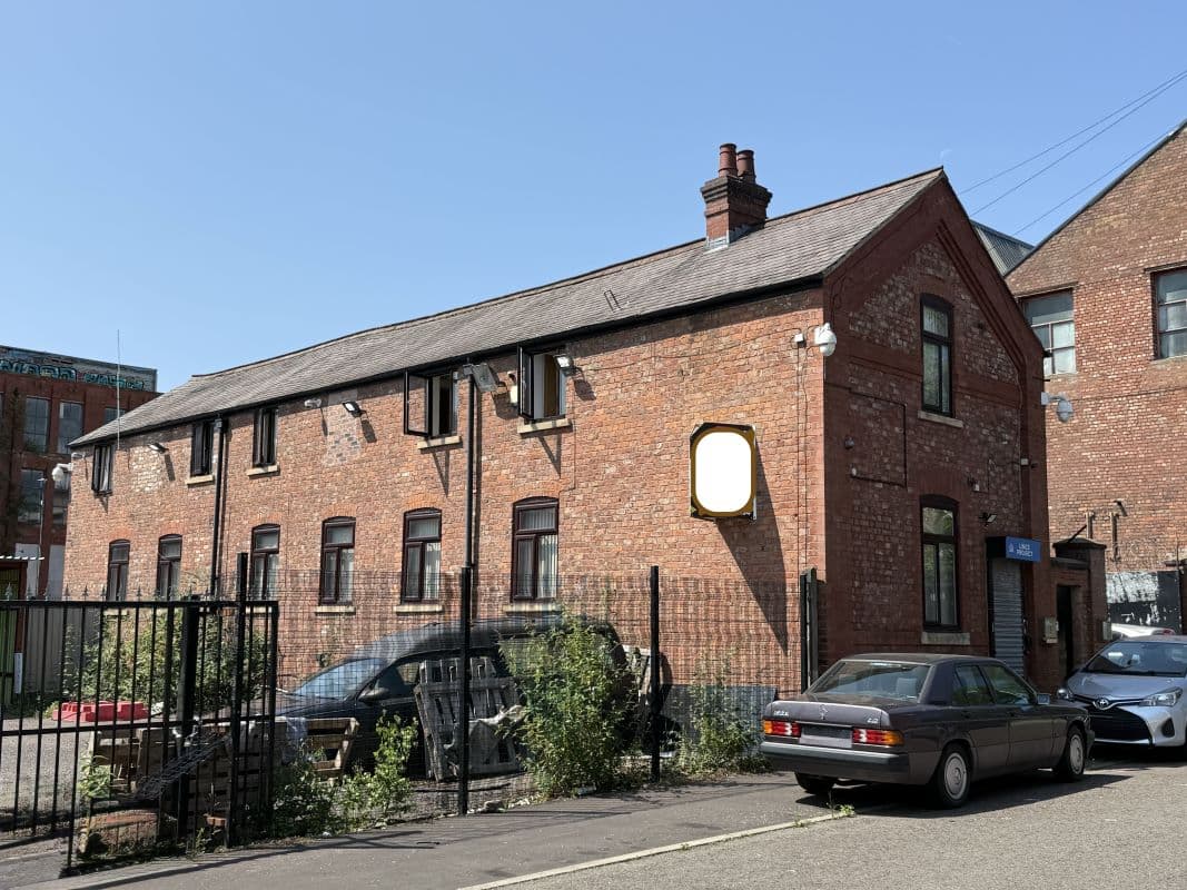 Detached Former Car Showroom With Offices and Yard