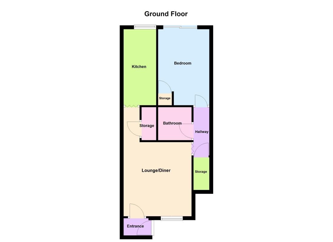 Ground Floor Flat in Need of Improvement
