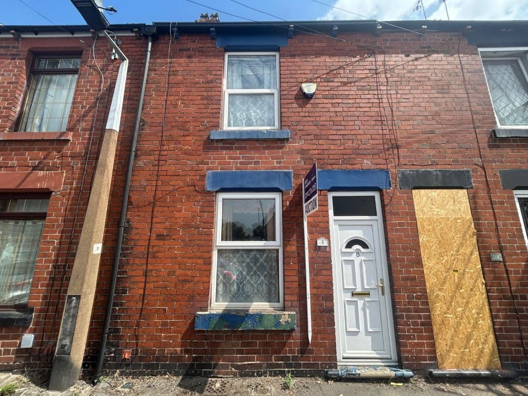 Two-Bedroom Terraced House For Sale via Auction