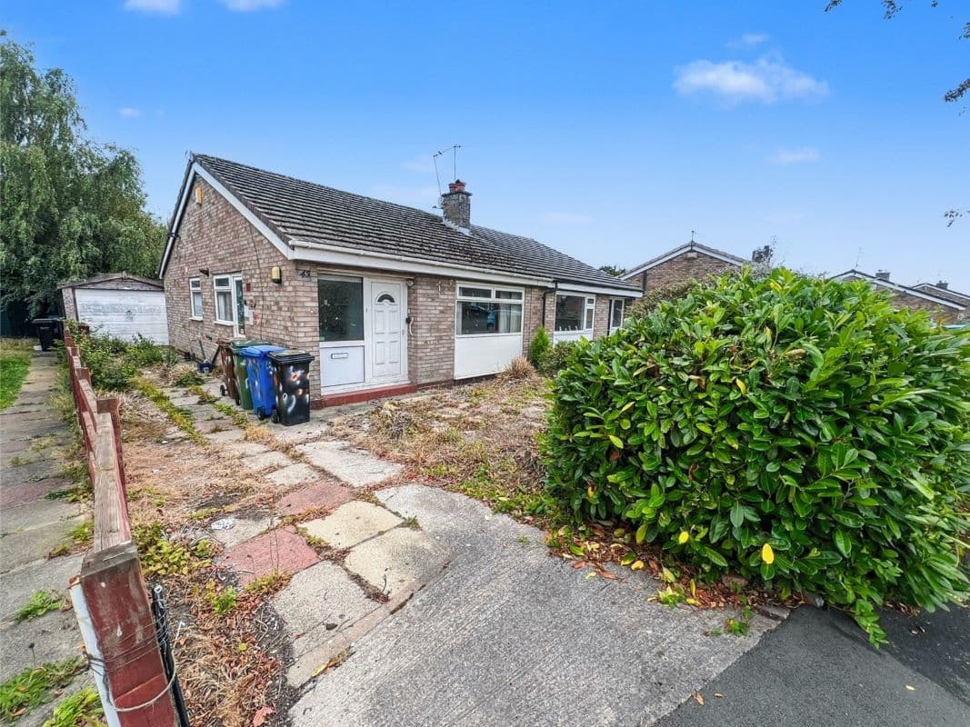 Two-Bedroom Semi-Detached True Bungalow