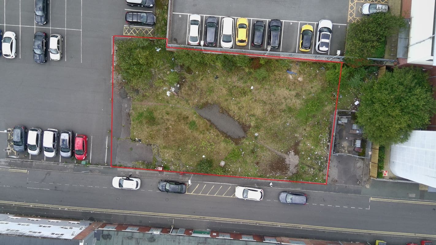 PLANNING PRE APP APPROVED 36 X 1 BED FLATS LAND FOR SALE BY AUCTION