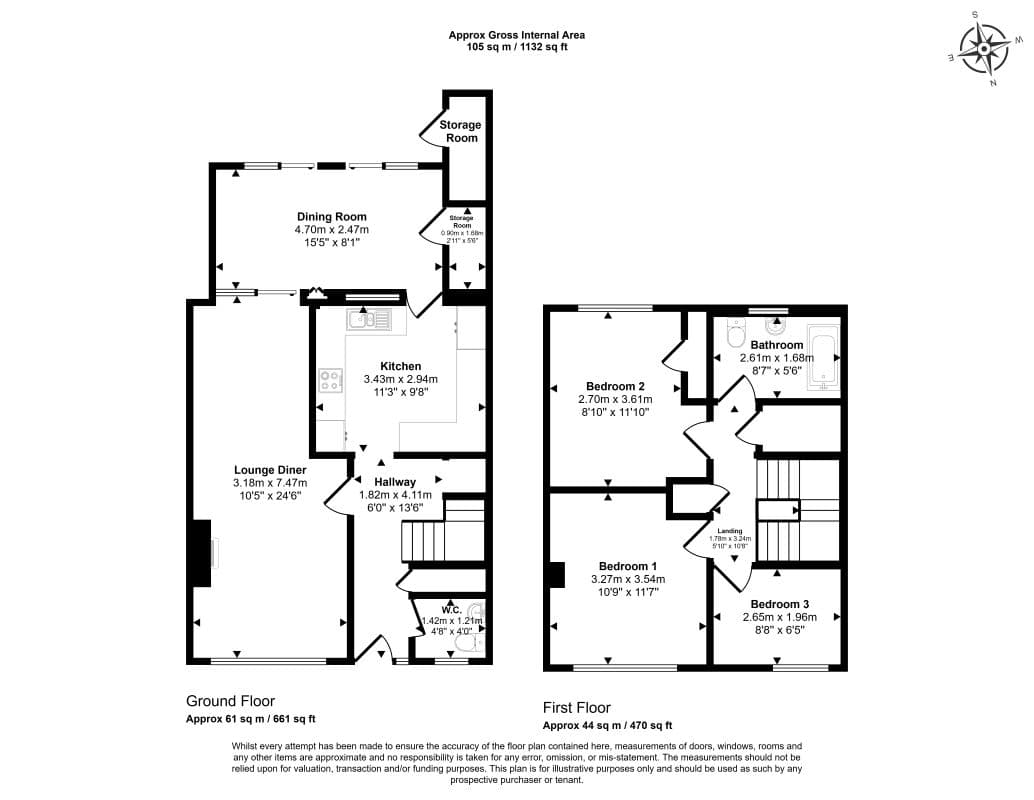 3 Bedroom Mid Terrace House