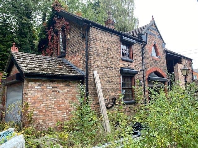 Vacant Coach House In Shell Condition with Part Completed Two Storey Extension