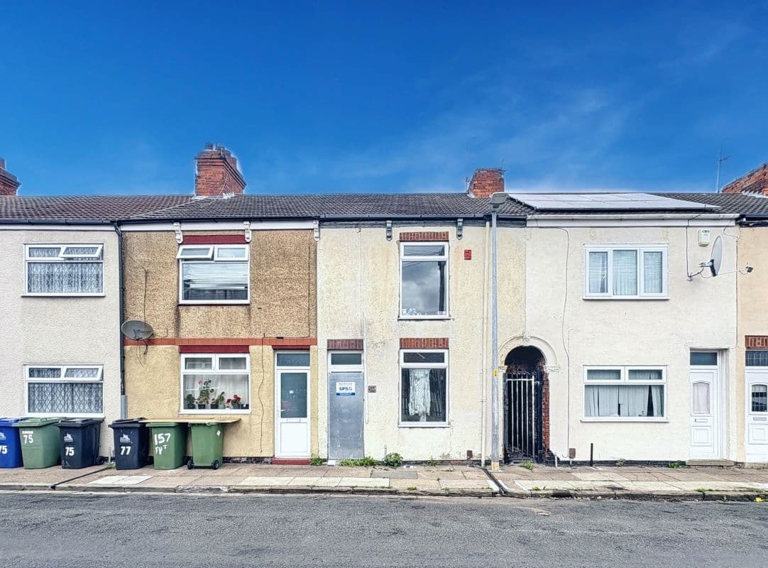 Two-Bedroom Terraced House for Sale via Auction