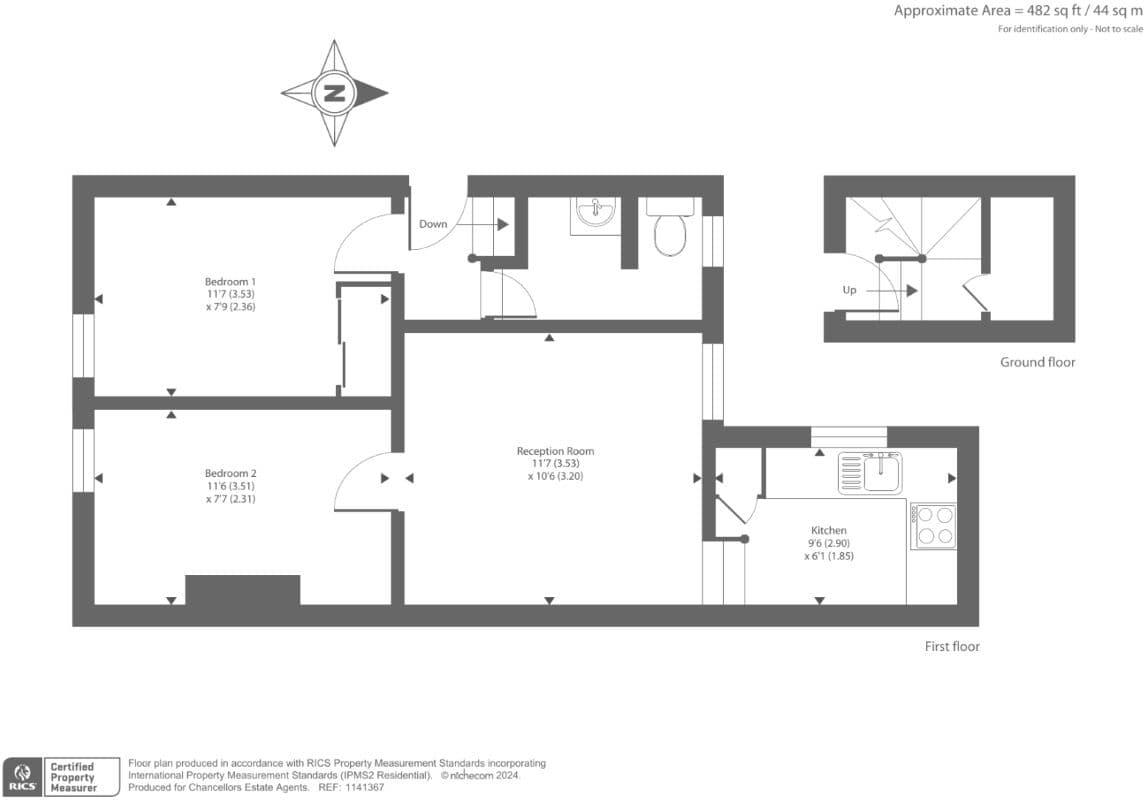 Two Bedroom Basement Flat