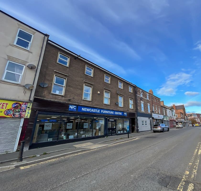 Spacious Three-Bedroom Flat with Huge Investment Potential in North Shields Town Centre