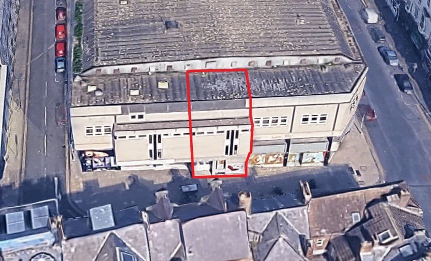 A Vacant Mid Terrace Building Arranged to Provide Second and Third Floor Office Space