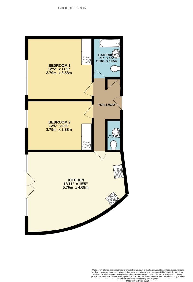 Two Bedroom Flat in Nottingham