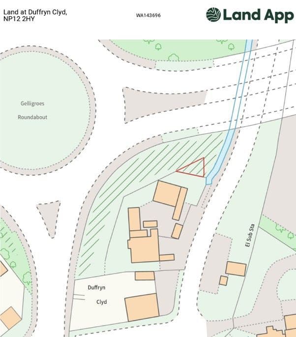 Freehold Vacant Land at Duffryn Clyd