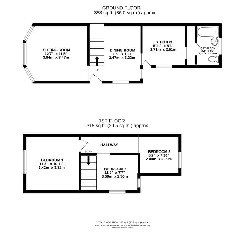 Three Bedroom Semi-Detached Property
