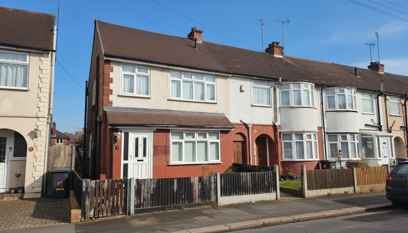 Older Style Three Bed End Terrace