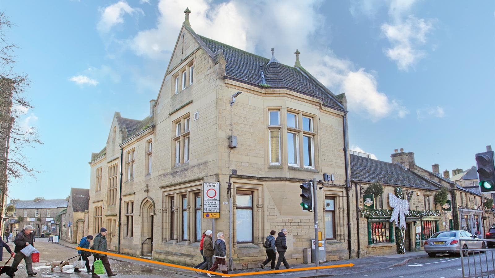 Freehold Former Bank Opportunity with Immediate Asset Management Opportunities