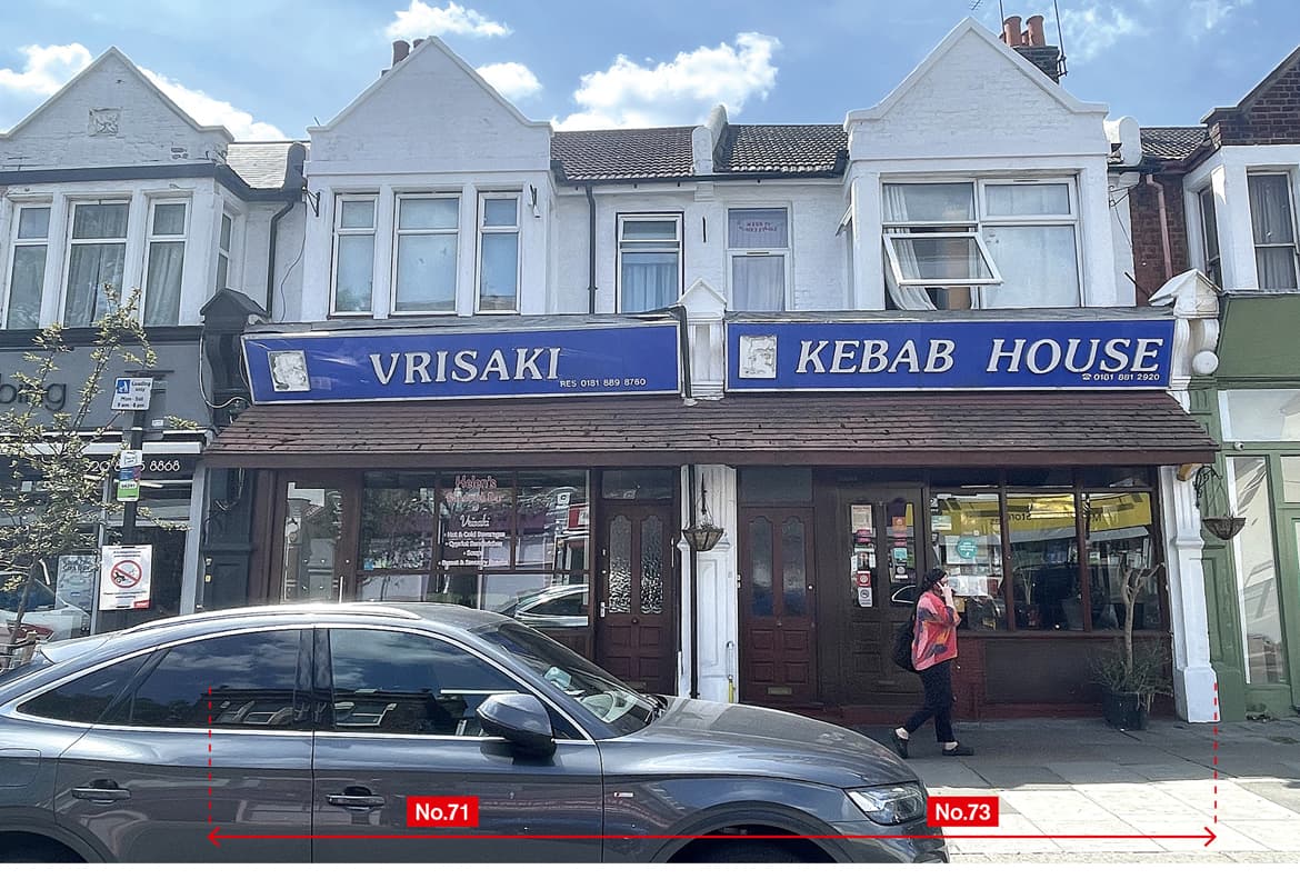 Freehold – Vacant Shop & Restaurant with Development Potential