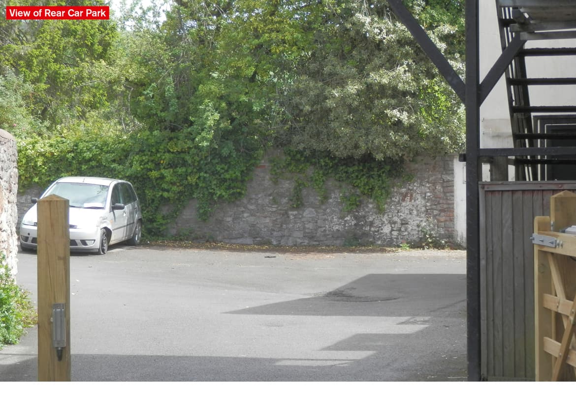 Car Park & Rear Garden with Planning for a 20 Space Car Park