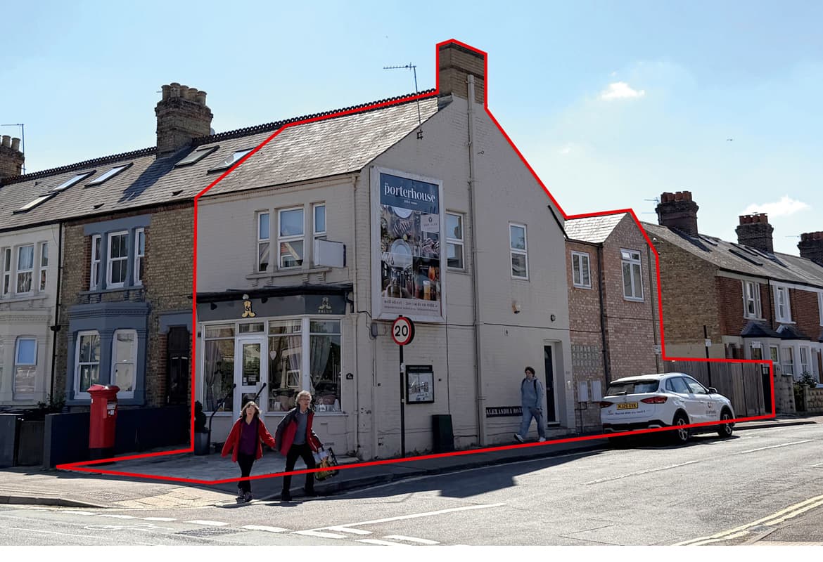 Freehold Investment - Shop, 2 Flats and an Advertising Hoarding