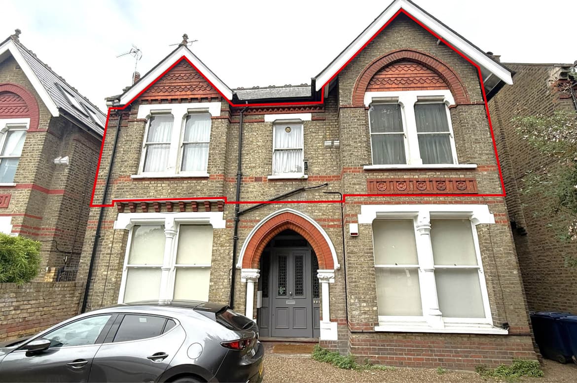 2 Bed Flat let on a Regulated Tenancy Plus Loft Space