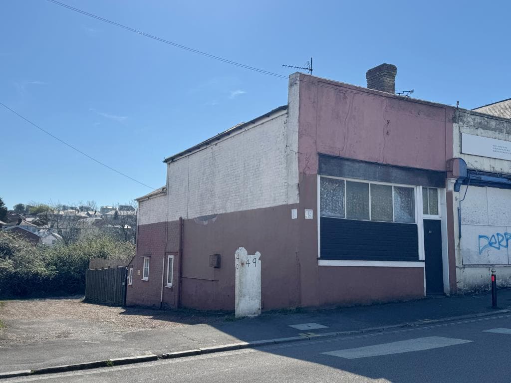 Freehold Former Shop With Living Accommodation Behind And Above