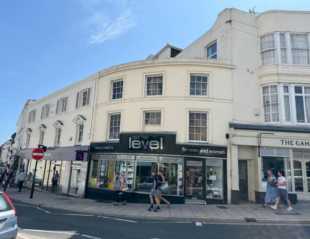 Freehold Four Storey Town Centre Shop And Upper Parts With Conversion Potential