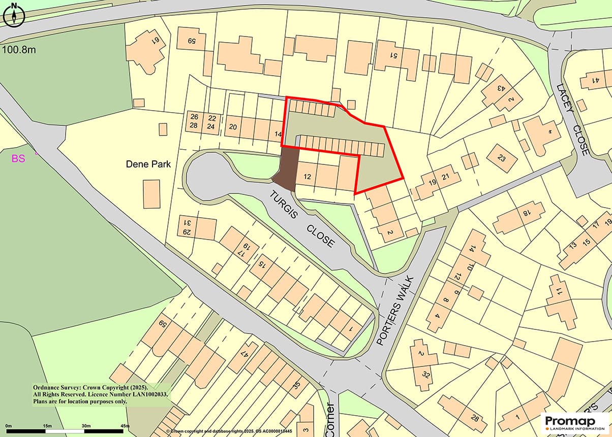 Compound Of Twenty Garages And Land In Need Of Refurbishment Together With An Area Of Amenity Land