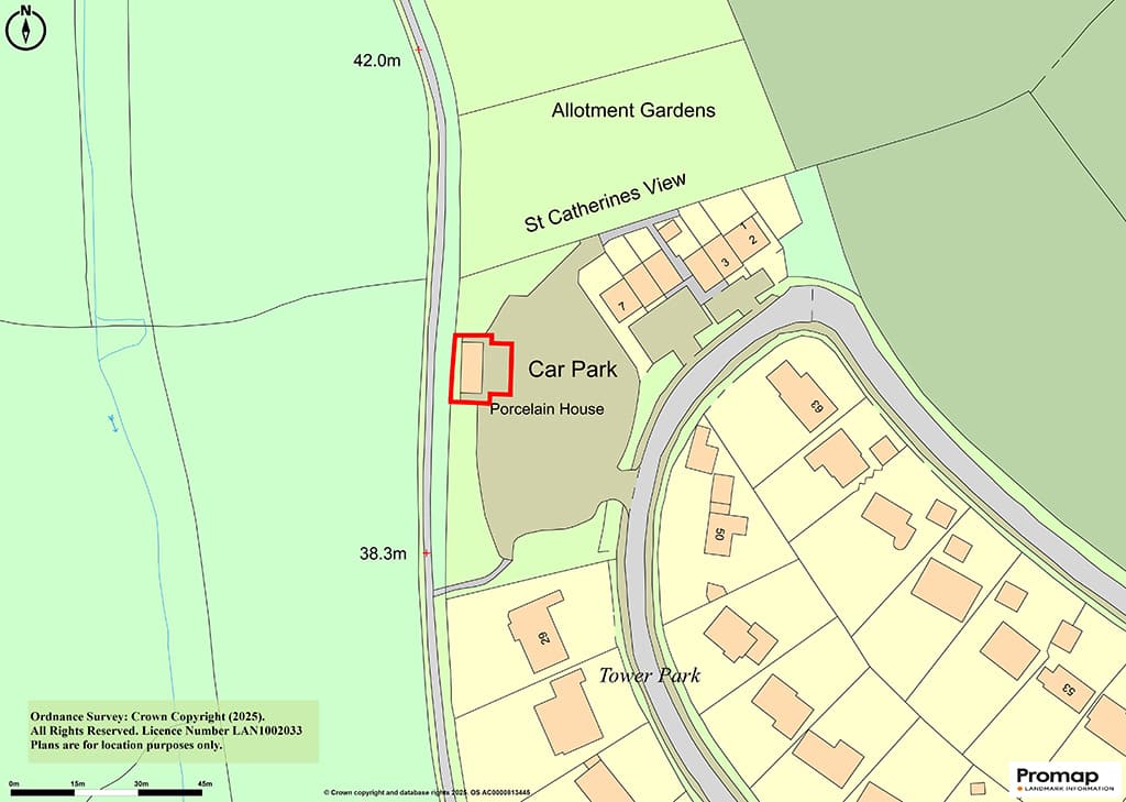 Detached Office With Parking For Four Vehicles