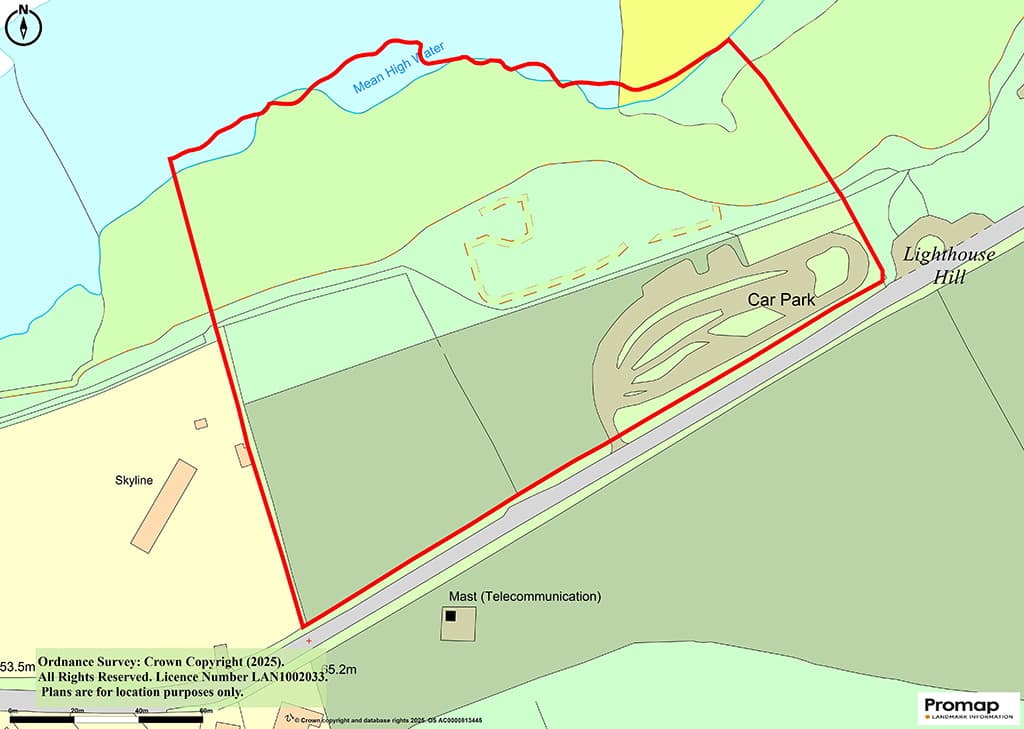 Freehold Land With Sea Views