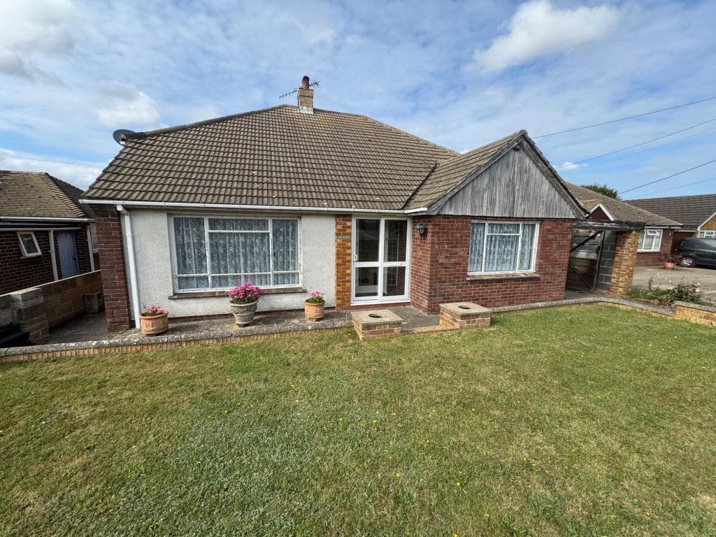 Detached Three-Bedroom Bungalow For Improvement On Approx Third Acre Plot