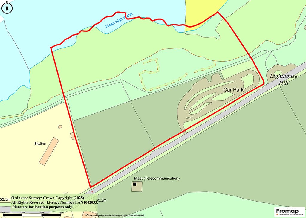 Freehold Land With Sea Views