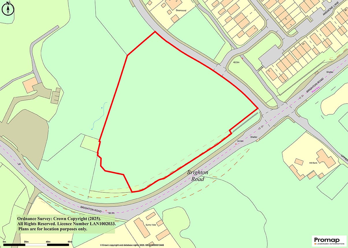 Three Acres Of Land With Potential Just Off Brighton Road