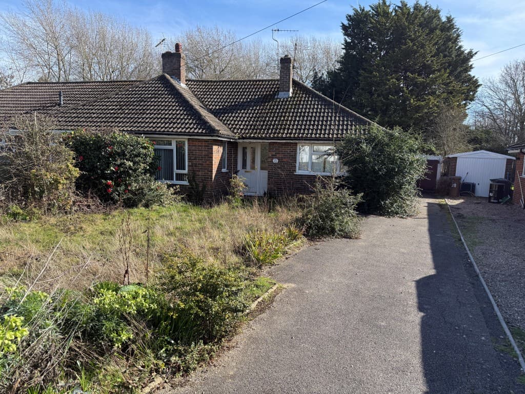 Bungalow With Garage And Gardens In Need Of Modernisation