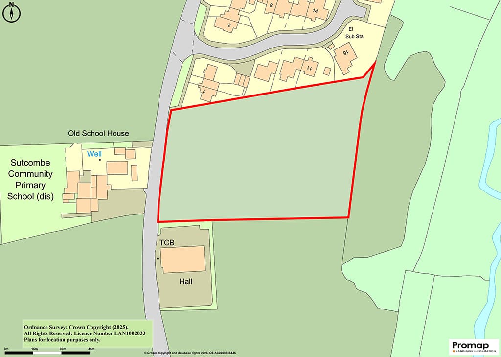 Land With Planning For Twelve Dwellings