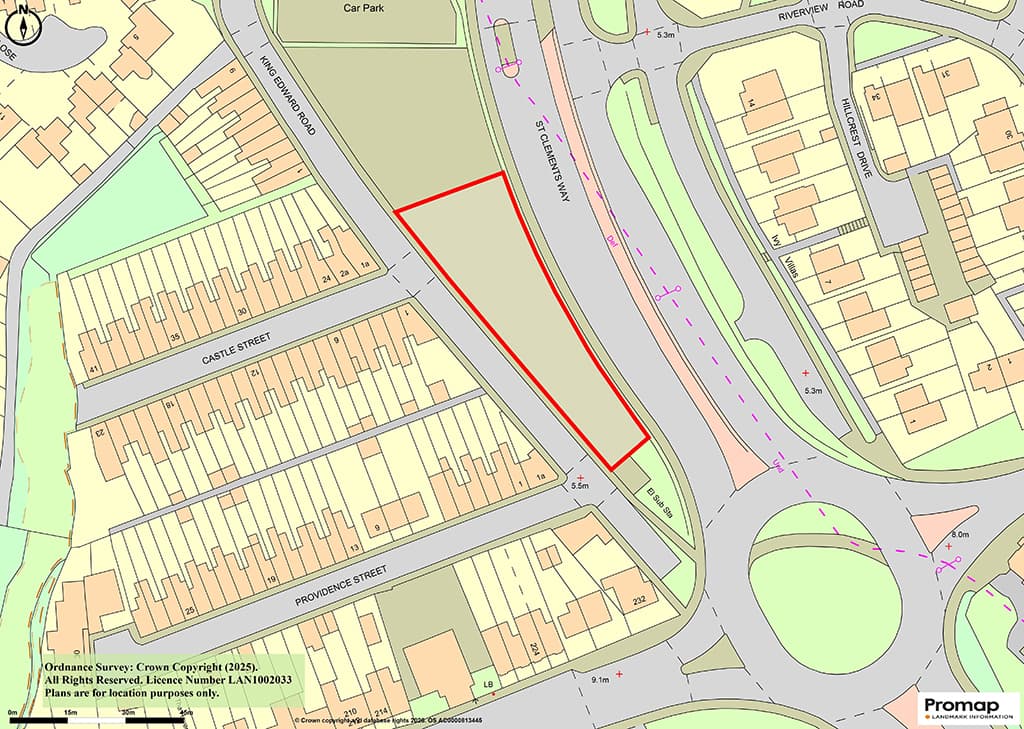 Open Yard And Land Off King Edward Road With Potential