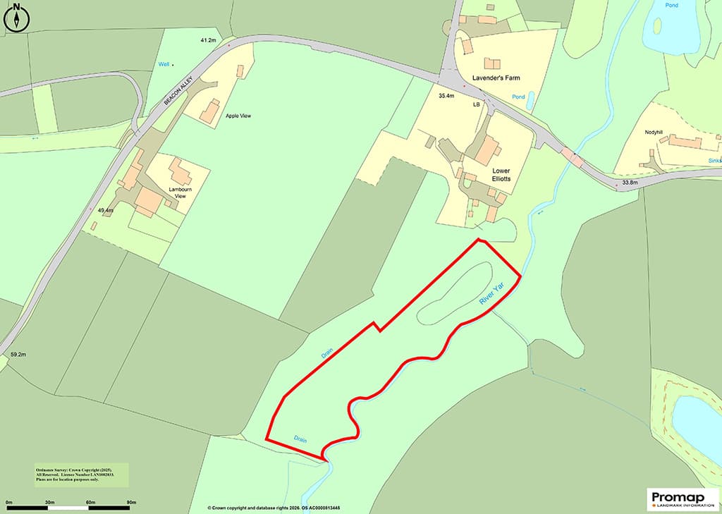 Over Two Acres Of Land