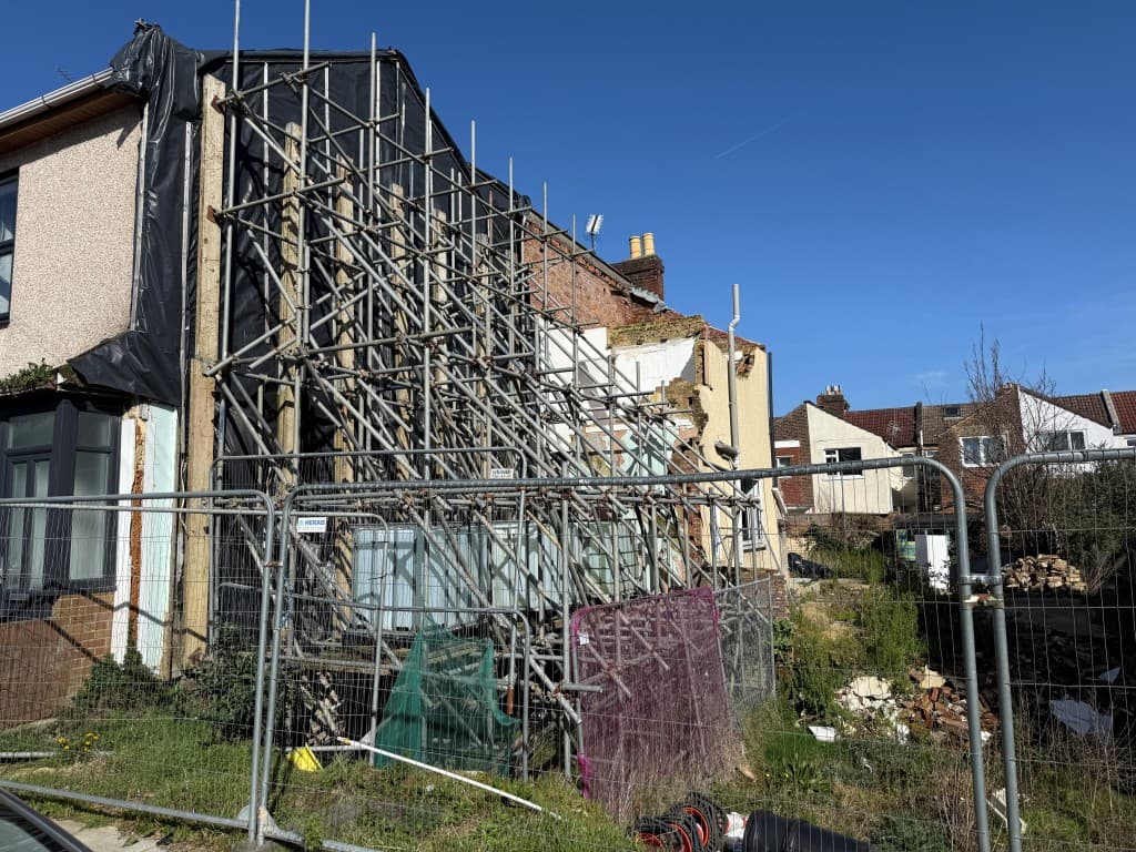 Site Of Demolished House For Redevelopment