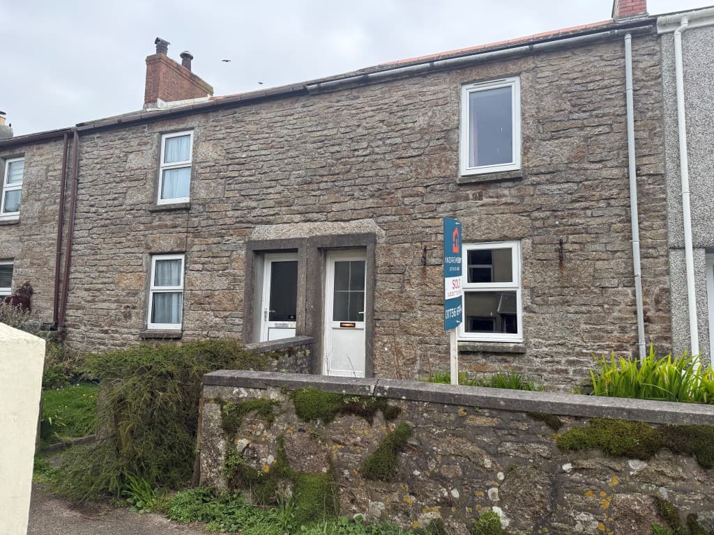 Two-Bedroom Terraced Cottage For Updating With Parking
