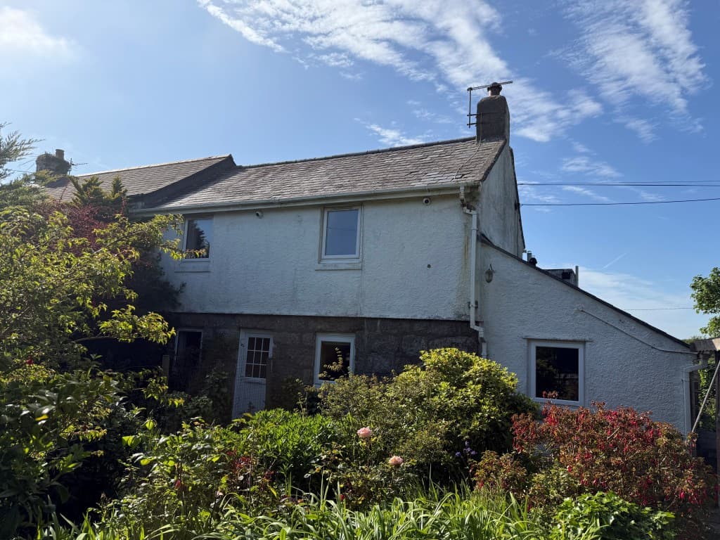 Semi-Detached Cottage For Updating With Gardens, Parking And Planning In Principle