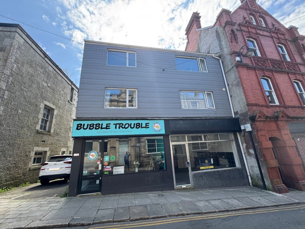 Mixed Use Property Comprising Two Commercial Units And Three Flats