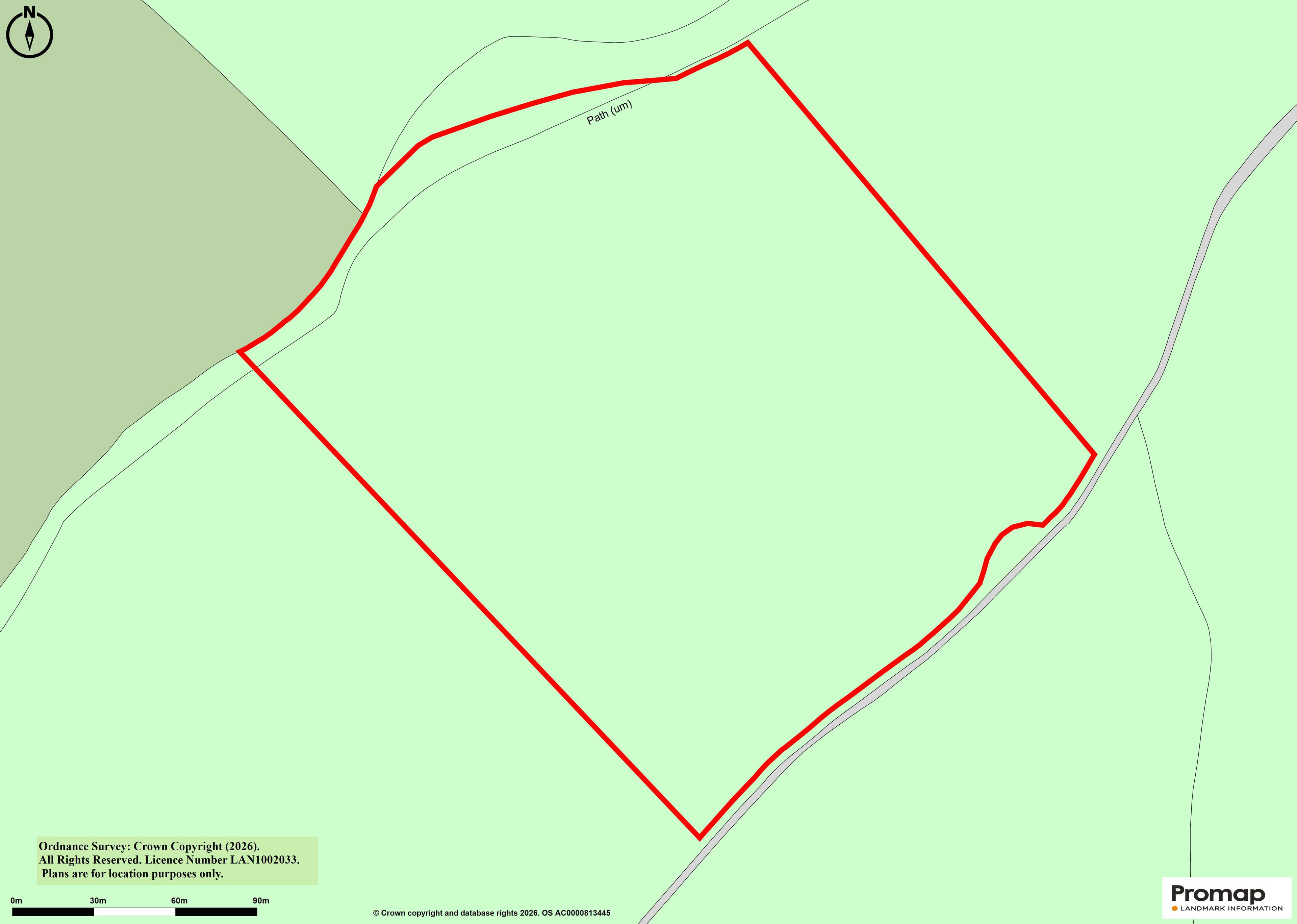 Over 12 Acres Of Woodland