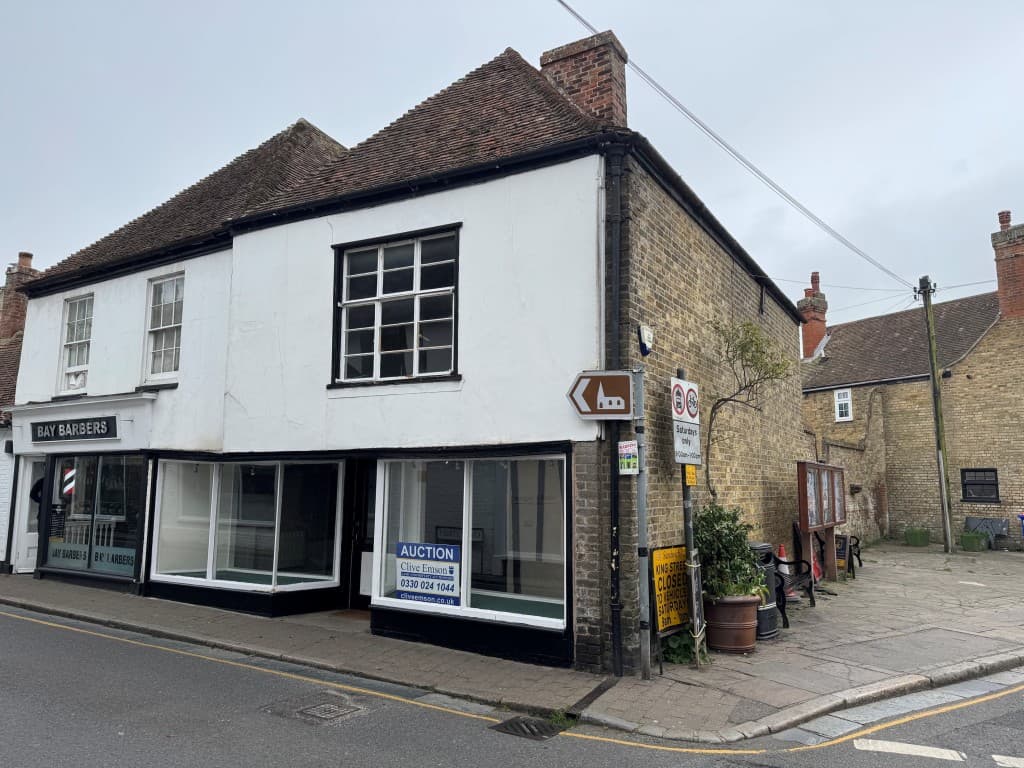 Double Fronted Shop And Maisonette In Popular Cinque Port Town