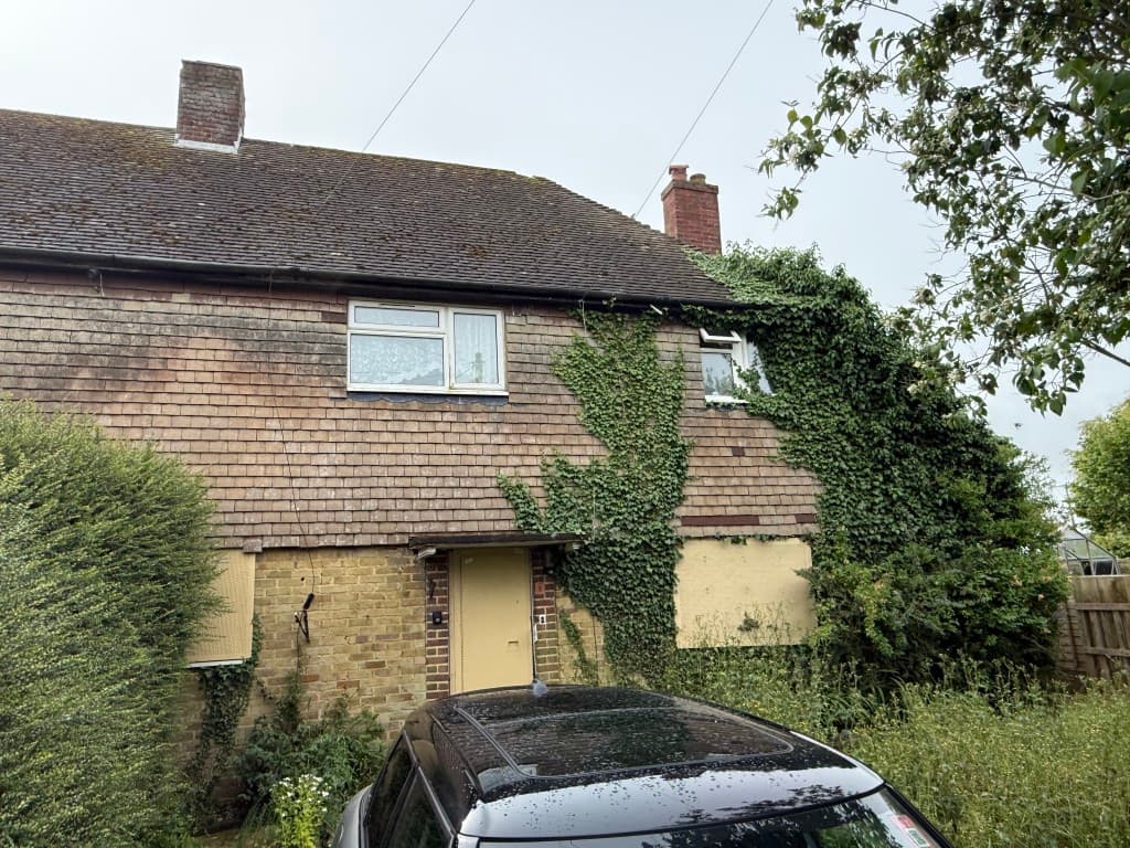 Rural Semi-Detached House In Need Of Complete Refurbishment