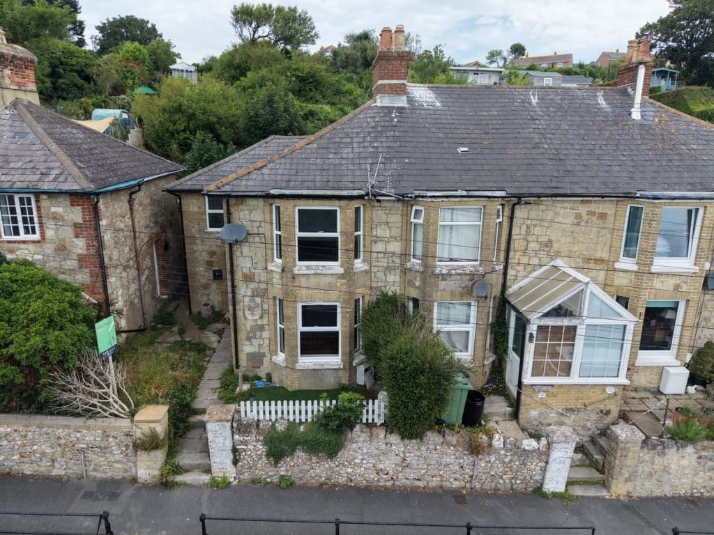 Semi-Detached House For Improvement With Stunning Sea Views