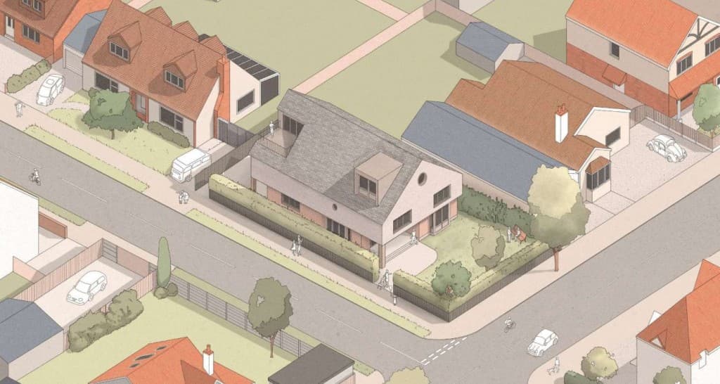 Planning For Detached House Close To Seafront