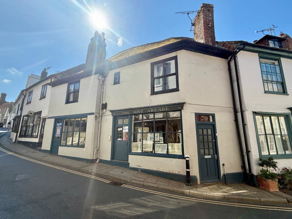 Vacant Shop And Self-Contained Flat In Town Centre