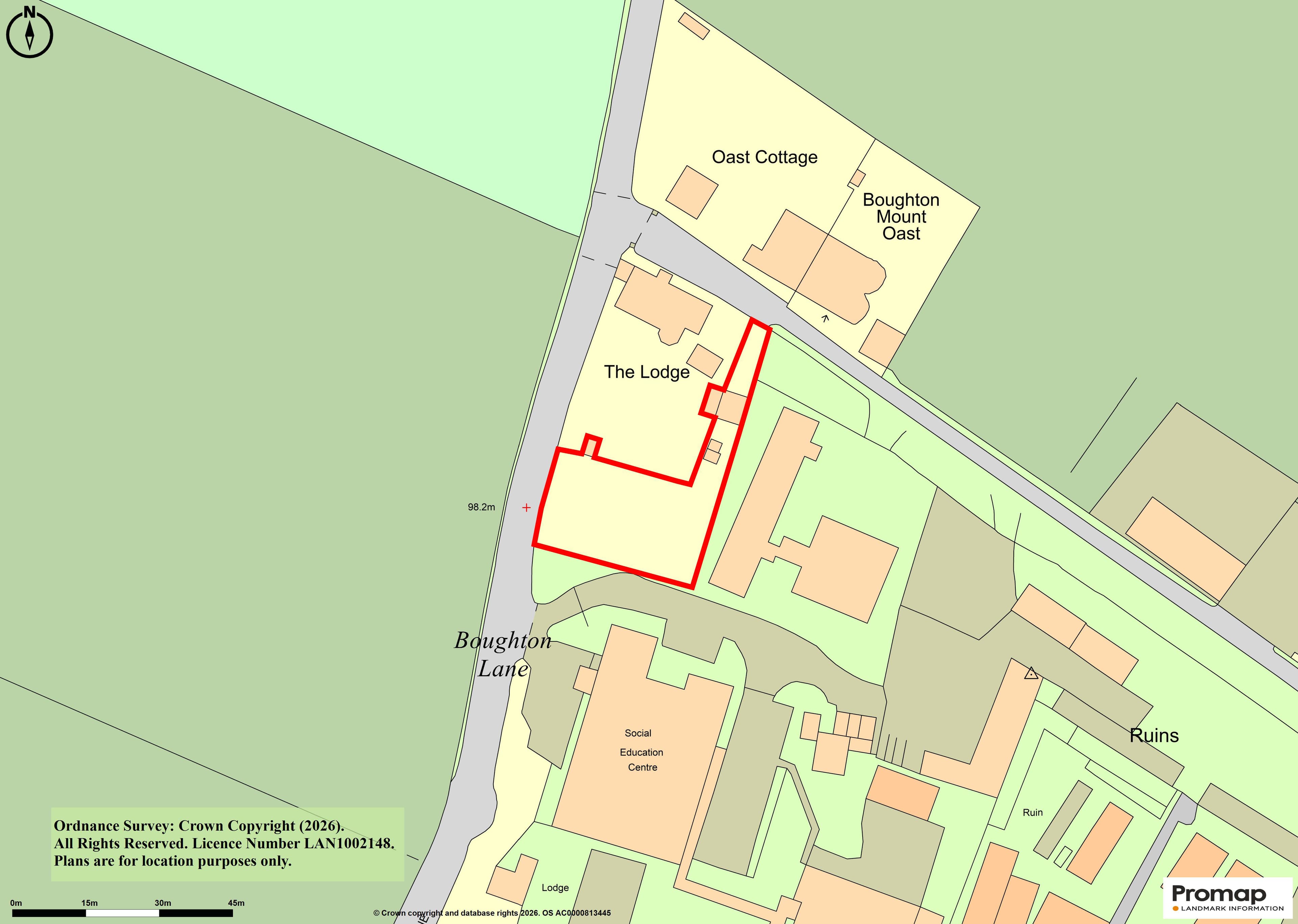 Site With Planning For Detached House