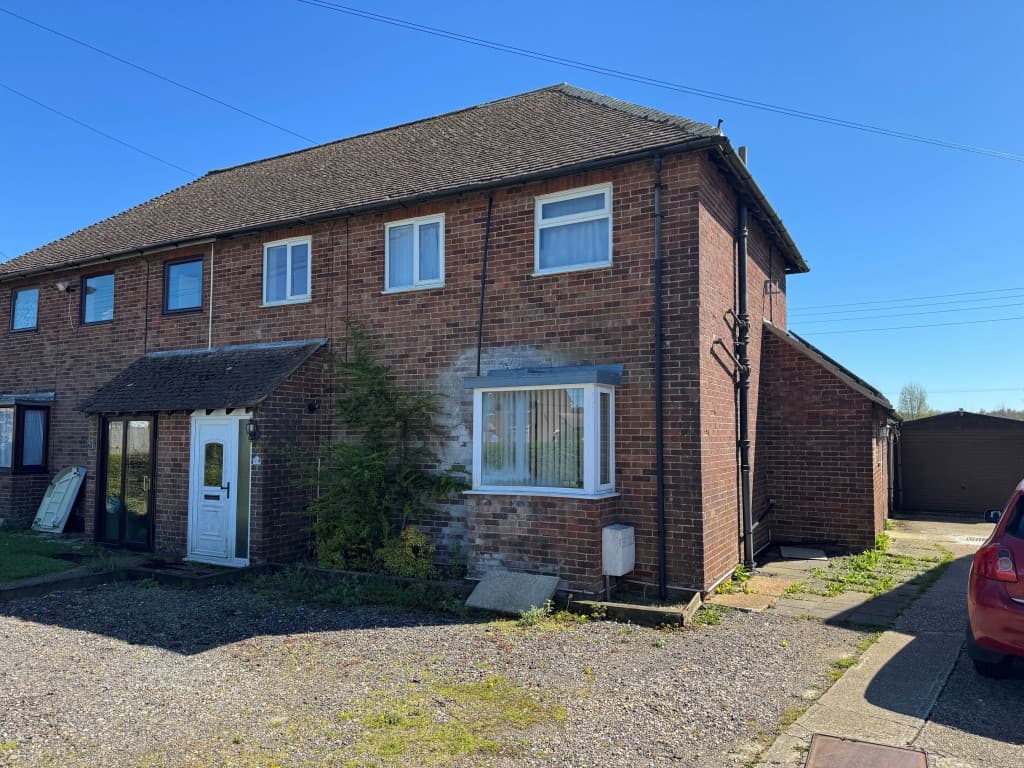 Semi-Detached House In Need Of Total Refurbishment