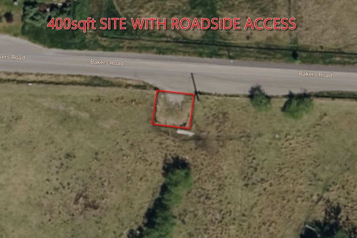 Freehold Development Land with Hardstanding
