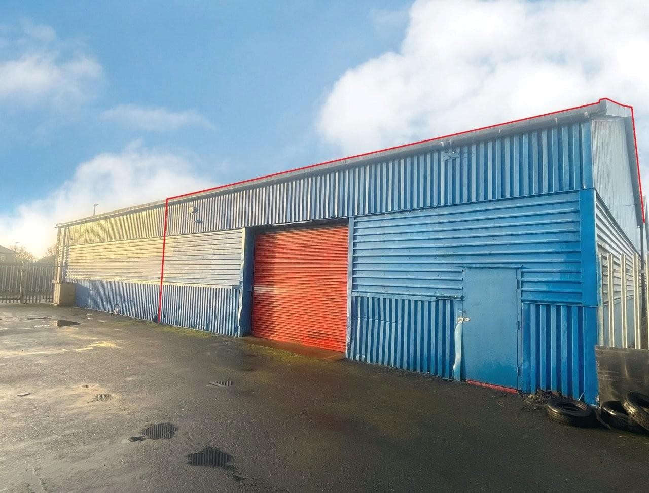 End Terrace Industrial Unit