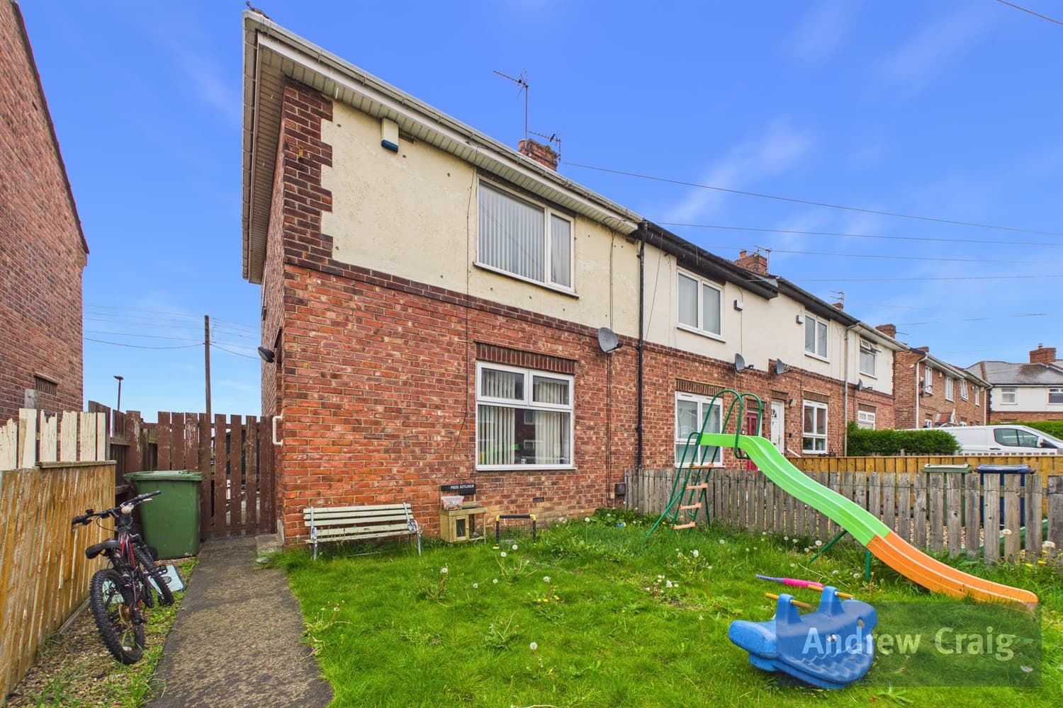 2 bed end of terrace house for sale in Dorset Avenue, Birtley